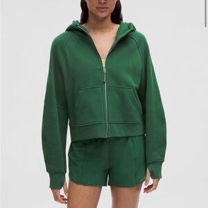 NWT lululemon oversized hoodie in Everglade green